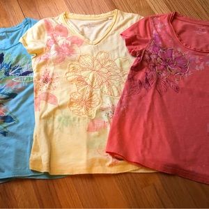 Women Spring Shirts Lot of 3 Small